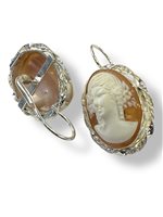 Ohrringe Mandile 1922 Dame Cammei  in Silber Conchiglia 2MORCM9 - 2MORCM9